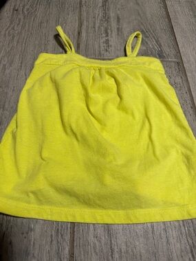 Baby Gap Bright Yellow Spaghetti Strap Tank Top 3T